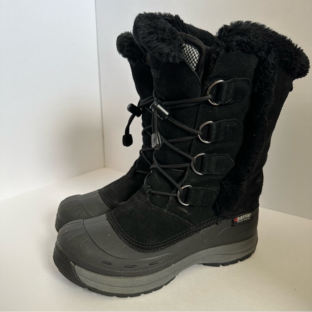 Baffin Black and Gray Winter Boots